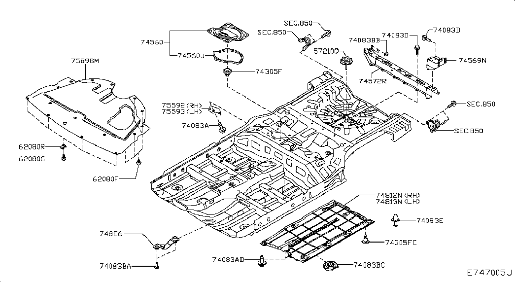 NISSAN 012410002E - Moldings / aizsarguzlika adetalas.lv