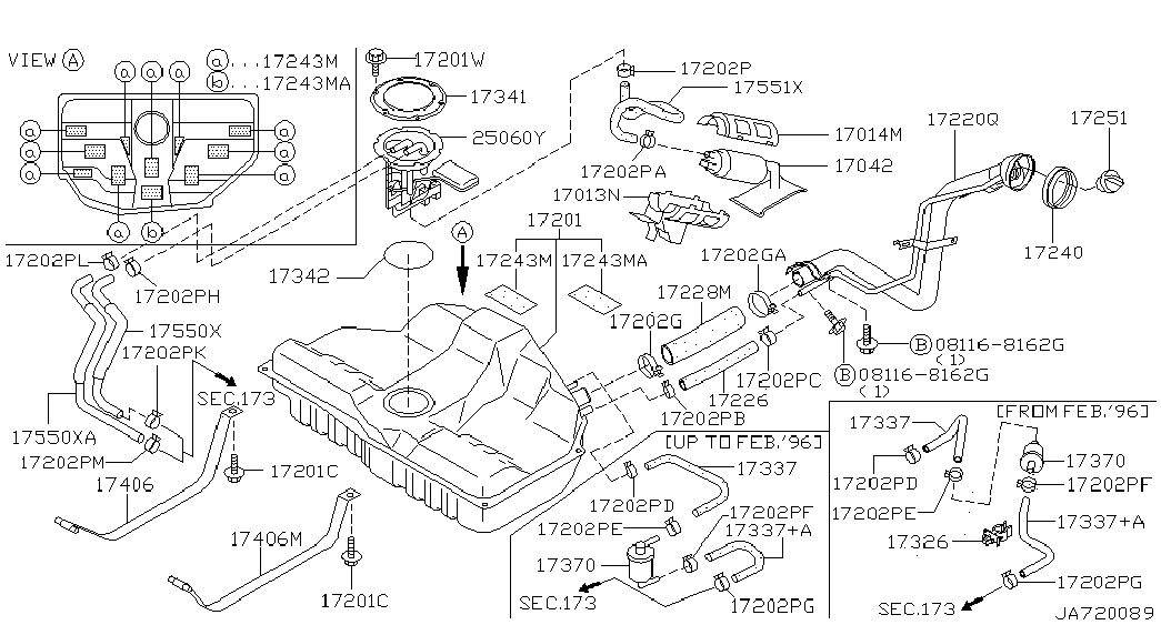 Honda 17042-31U00 - Degvielas sūknis adetalas.lv