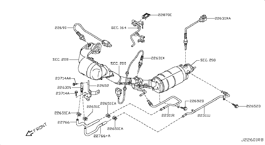 NISSAN 22693JG70A - Lambda zonde adetalas.lv