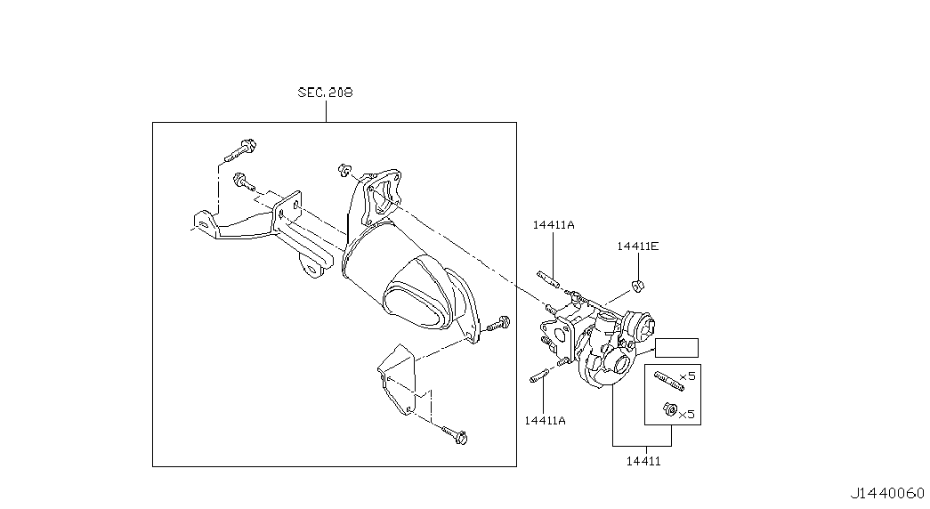 Suzuki 14411BN700 - Kompresors, Turbopūte adetalas.lv