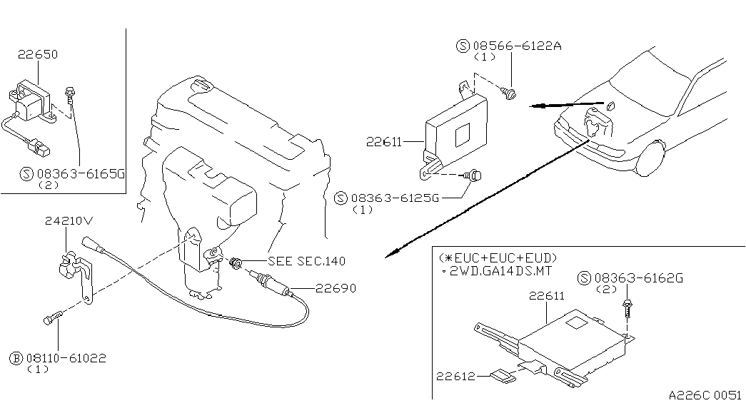 NISSAN 22690-81N00 - Lambda zonde adetalas.lv