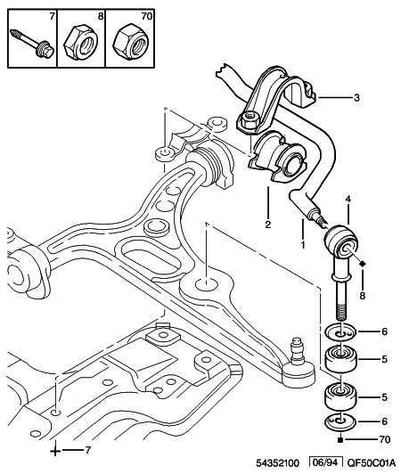 CITROËN/PEUGEOT 5087 35* - Stiepnis / Atsaite, Stabilizators adetalas.lv