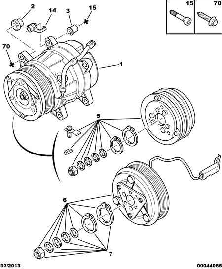 FIAT 6453 JW - Regulēšanas vārsts, Kompresors adetalas.lv