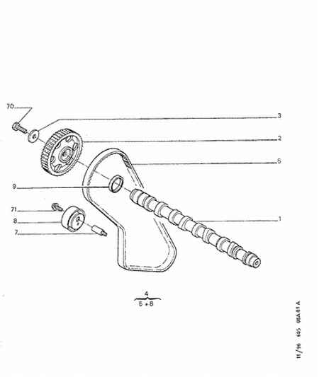 CITROËN/PEUGEOT 0829 29 - Spriegotājrullītis, Gāzu sadales mehānisma piedziņas siksna adetalas.lv