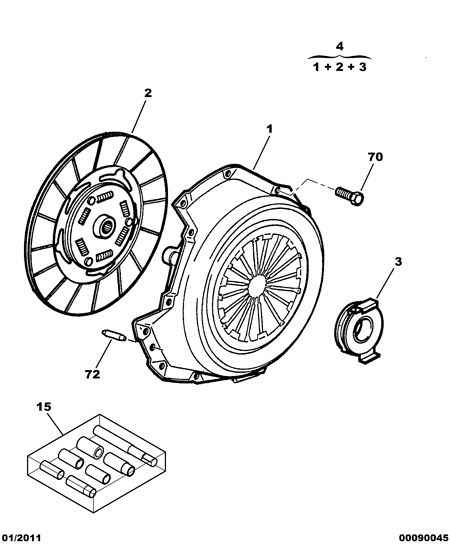 CITROËN 2055.Q0 - Sajūga disks adetalas.lv