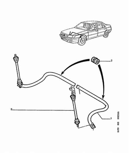 PEUGEOT 5094 70 - Bukse, Stabilizators adetalas.lv