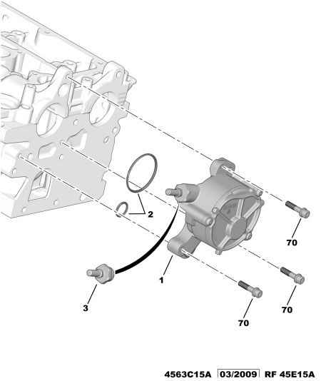 Peugeot Motorcycles 4565 87 - Vakuumsūknis, Bremžu sistēma adetalas.lv