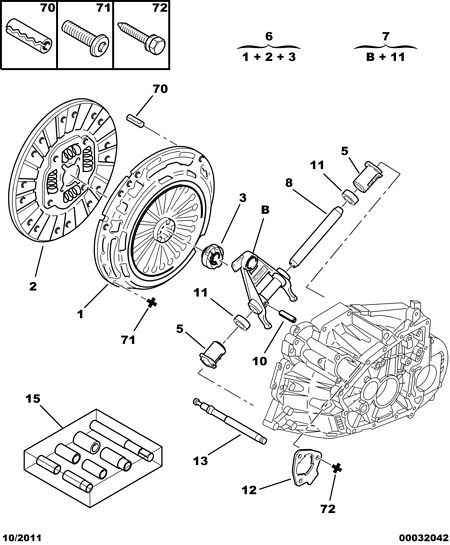 PEUGEOT 2050.V1 - Sajūga komplekts adetalas.lv