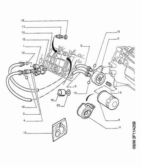 HOLGER CRISTIANSEN 1163 32 - ROCKER LUBRICATION PIPE adetalas.lv