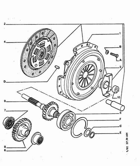 Talbot 2004 43 - Sajūga piespiedējdisks adetalas.lv