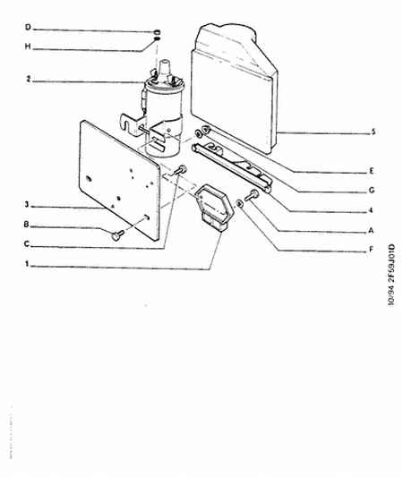 PEUGEOT 5945.48 - Komutators, Aizdedzes sistēma adetalas.lv