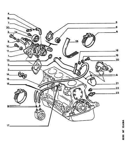 CITROËN/PEUGEOT 1280 19 - Ķīļrievu siksna adetalas.lv