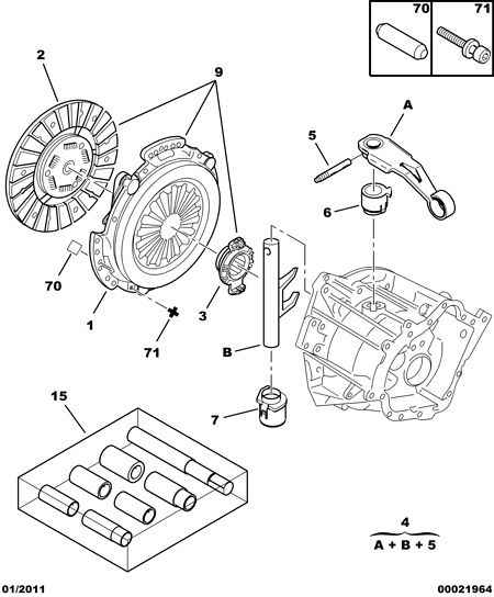 PEUGEOT 2050.W3 - Sajūga komplekts adetalas.lv