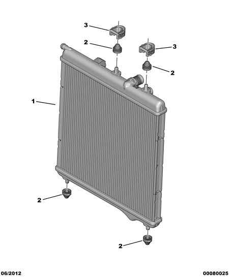 CITROËN/PEUGEOT 1330 W9 - Radiators, Motora dzesēšanas sistēma adetalas.lv