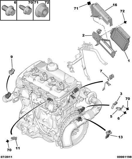 PEUGEOT 1920 LV - Impulsu devējs, Kloķvārpsta adetalas.lv