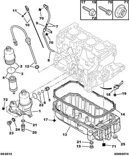 CITROËN 1109 R6 - Eļļas filtrs adetalas.lv