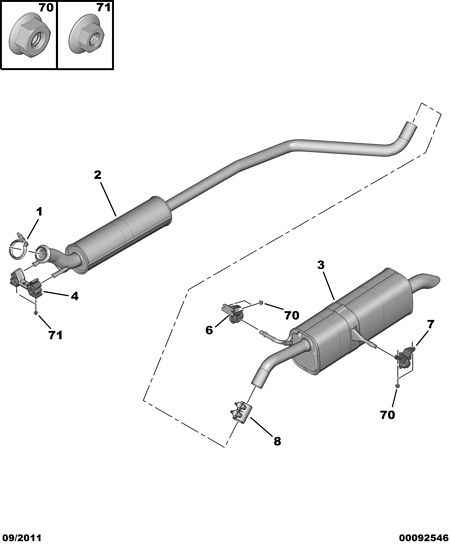 PEUGEOT 1755.K1 - Bukse, Stabilizators adetalas.lv