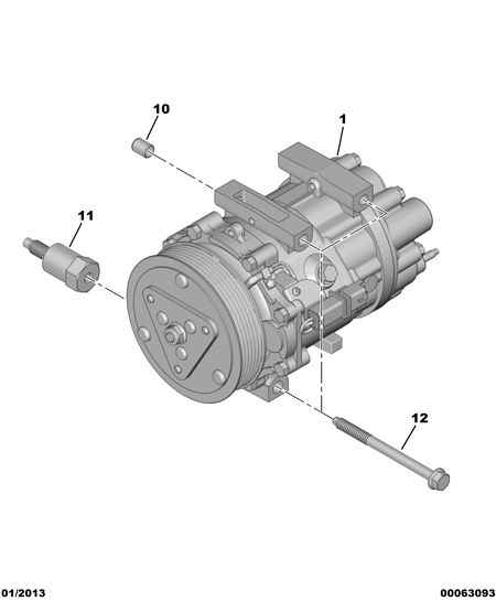 OM 6487 44 - NEW COMPRESSOR adetalas.lv