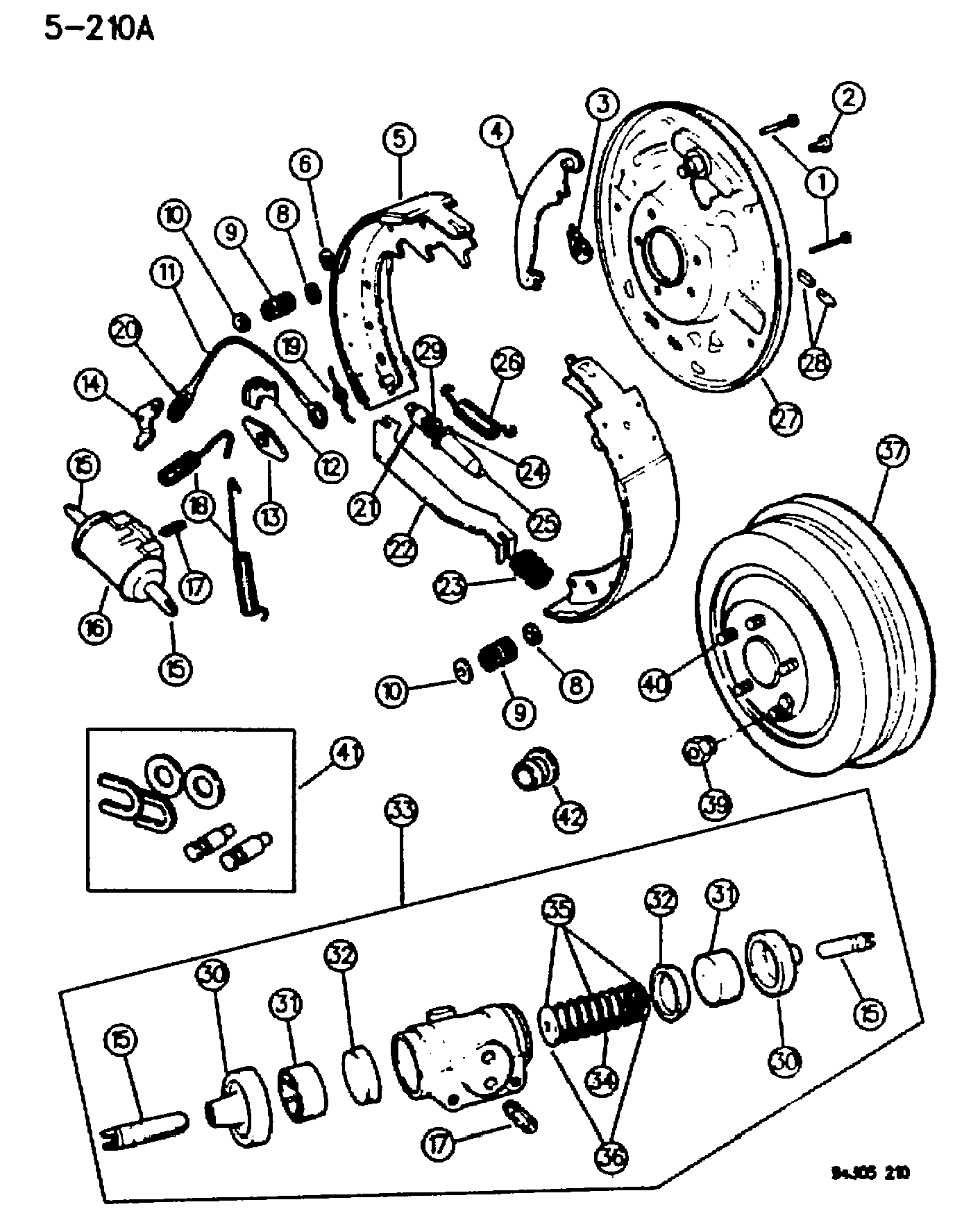 Chrysler 476 1755 - Bremžu loku komplekts adetalas.lv