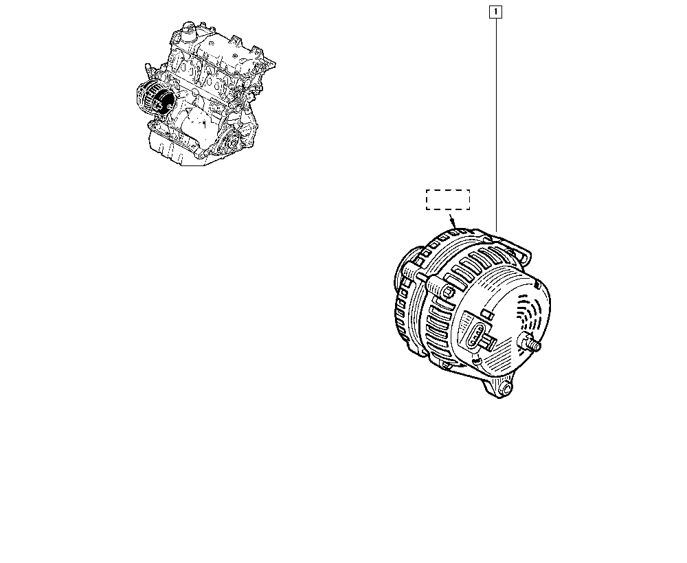 RENAULT 8200660037 - Ģenerators adetalas.lv