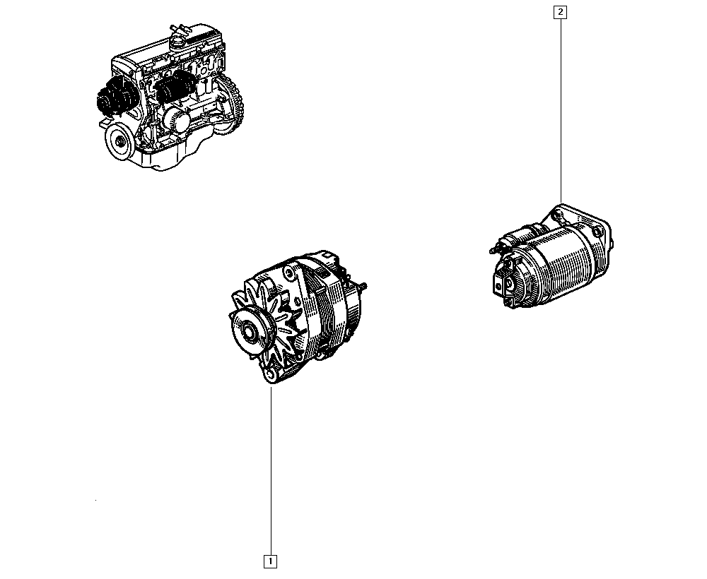 RENAULT TRUCKS 7700784891 - Ģenerators adetalas.lv