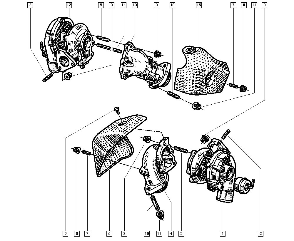 RENAULT 7701039079 - Kompresors, Turbopūte adetalas.lv