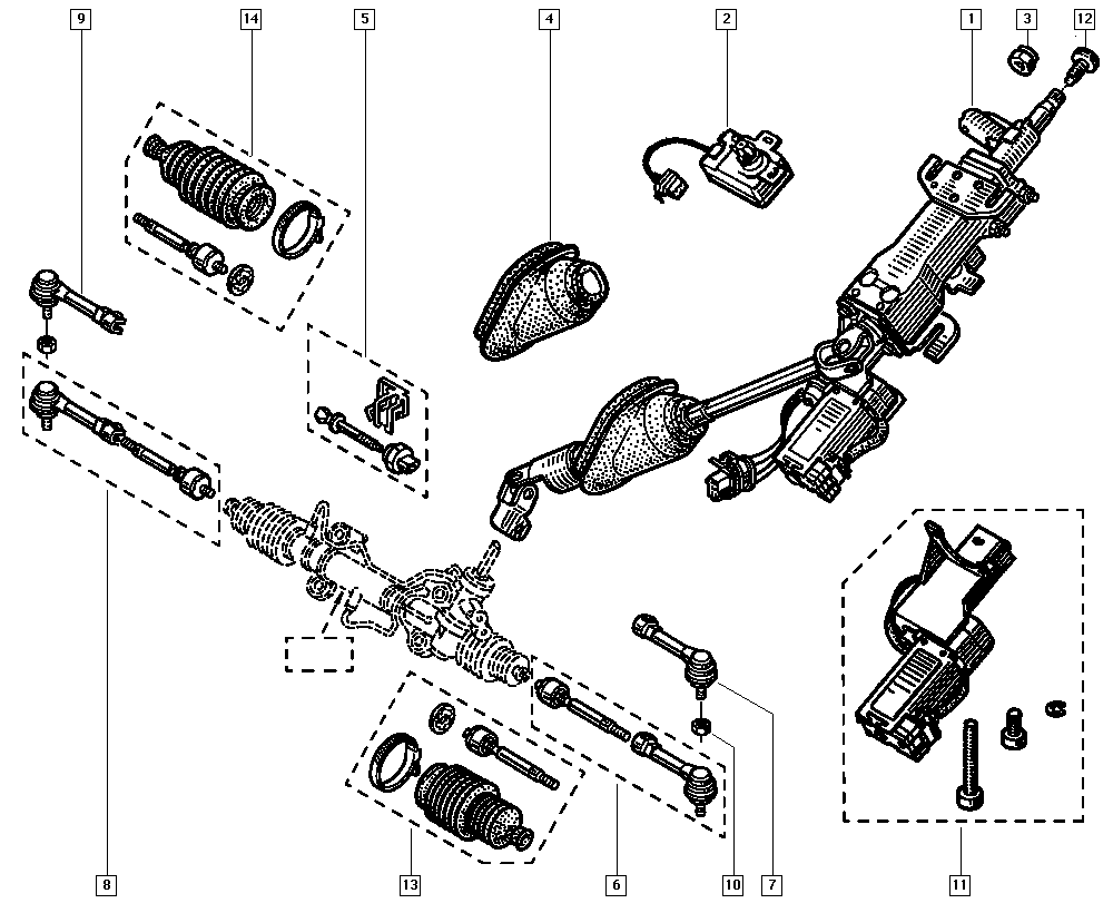 RENAULT TRUCKS 7701469569 - Aksiālais šarnīrs, Stūres šķērsstiepnis adetalas.lv