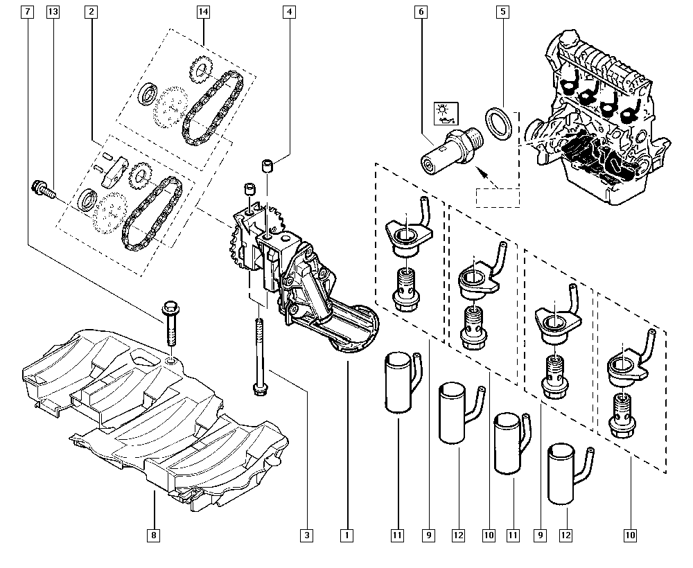 RENAULT 82 00 671 279 - Devējs, Eļļas spiediens adetalas.lv