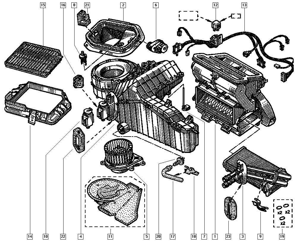 RENAULT 77 00 834 815 - Filtrs, Salona telpas gaiss adetalas.lv