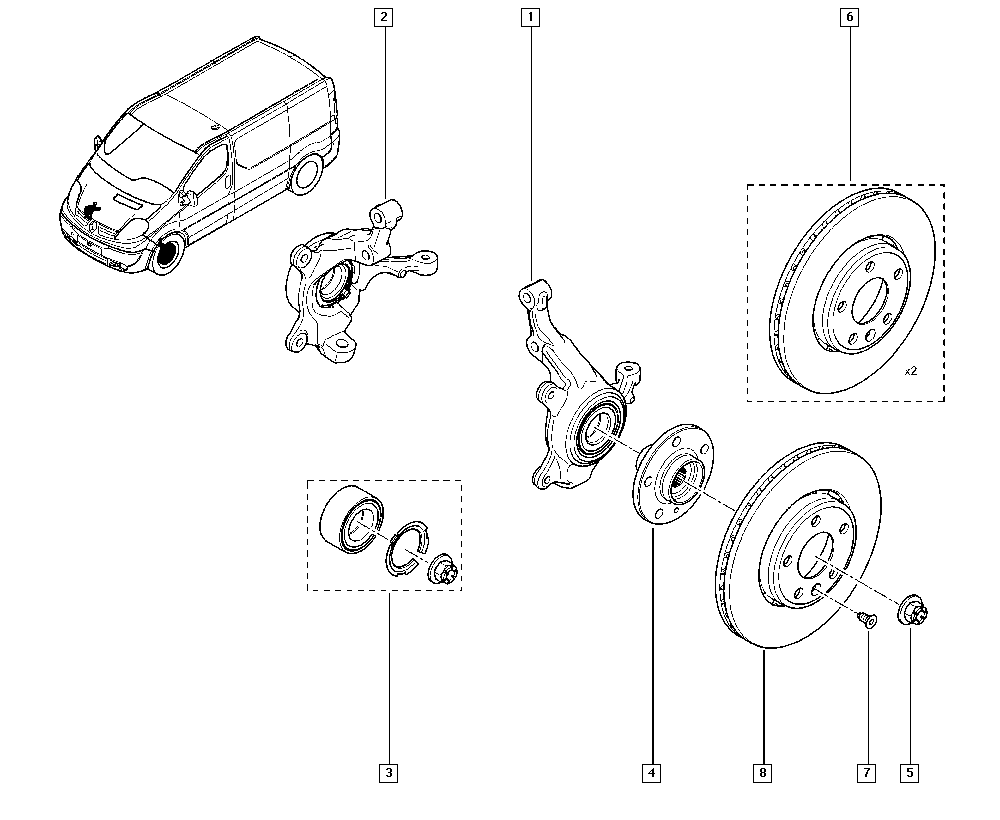 Opel 7711130077 - Bremžu diski adetalas.lv