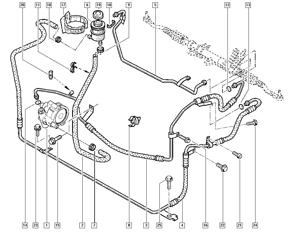 Opel 49110-0246R - Hidrosūknis, Stūres iekārta adetalas.lv