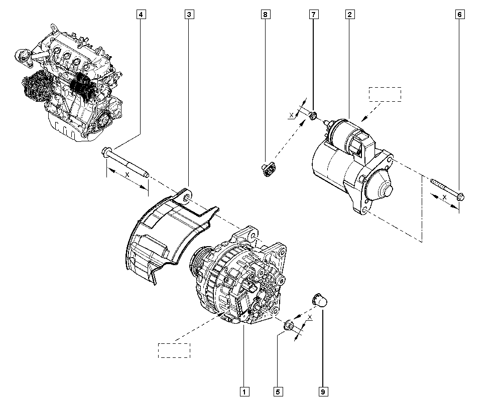 NISSAN 231003071R - Piedziņas skriemelis, Ģenerators adetalas.lv