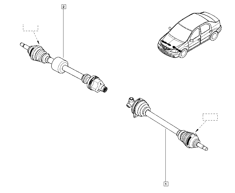 DACIA 39 10 101 67R - Piedziņas vārpsta adetalas.lv