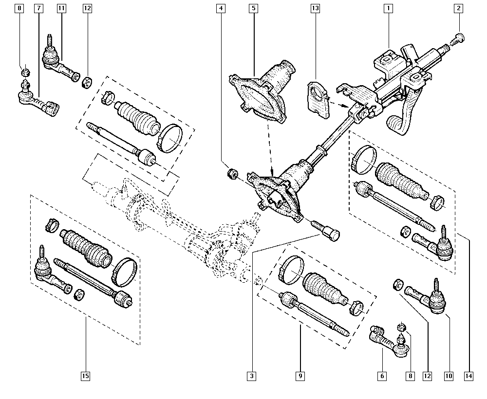 RENAULT TRUCKS 7701047813 - Stūres šķērsstiepņa uzgalis adetalas.lv