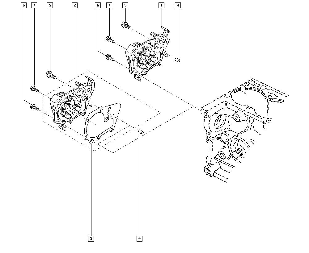 NISSAN 7701 478 018 - Ūdenssūknis adetalas.lv