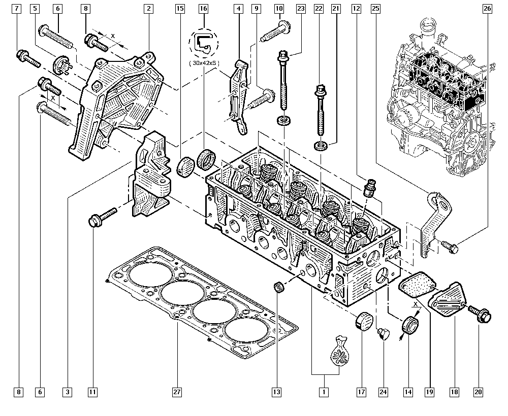 RENAULT TRUCKS 7700274026 - Blīvējošais / Aizsargkorķis adetalas.lv