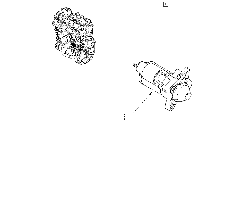 RENAULT 8200584837 - Starteris adetalas.lv