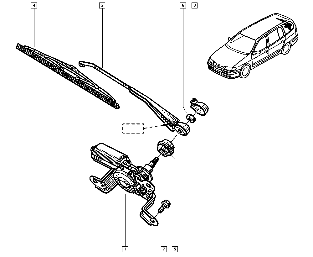 RENAULT 77 01 047 871 - Stikla tīrītāja slotiņa adetalas.lv