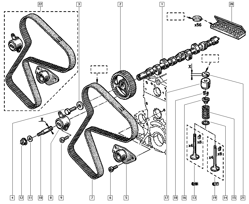 RENAULT 77 01 063 978 - Zobsiksna adetalas.lv