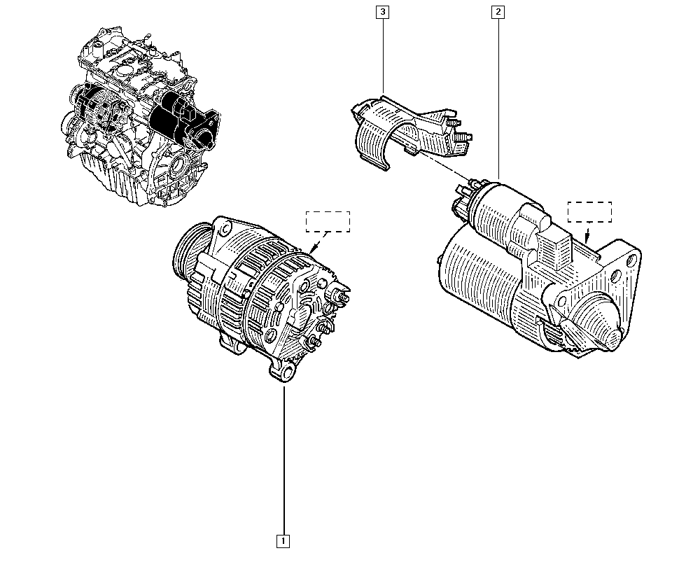 DACIA 77 00 101 274 - Ģenerators adetalas.lv