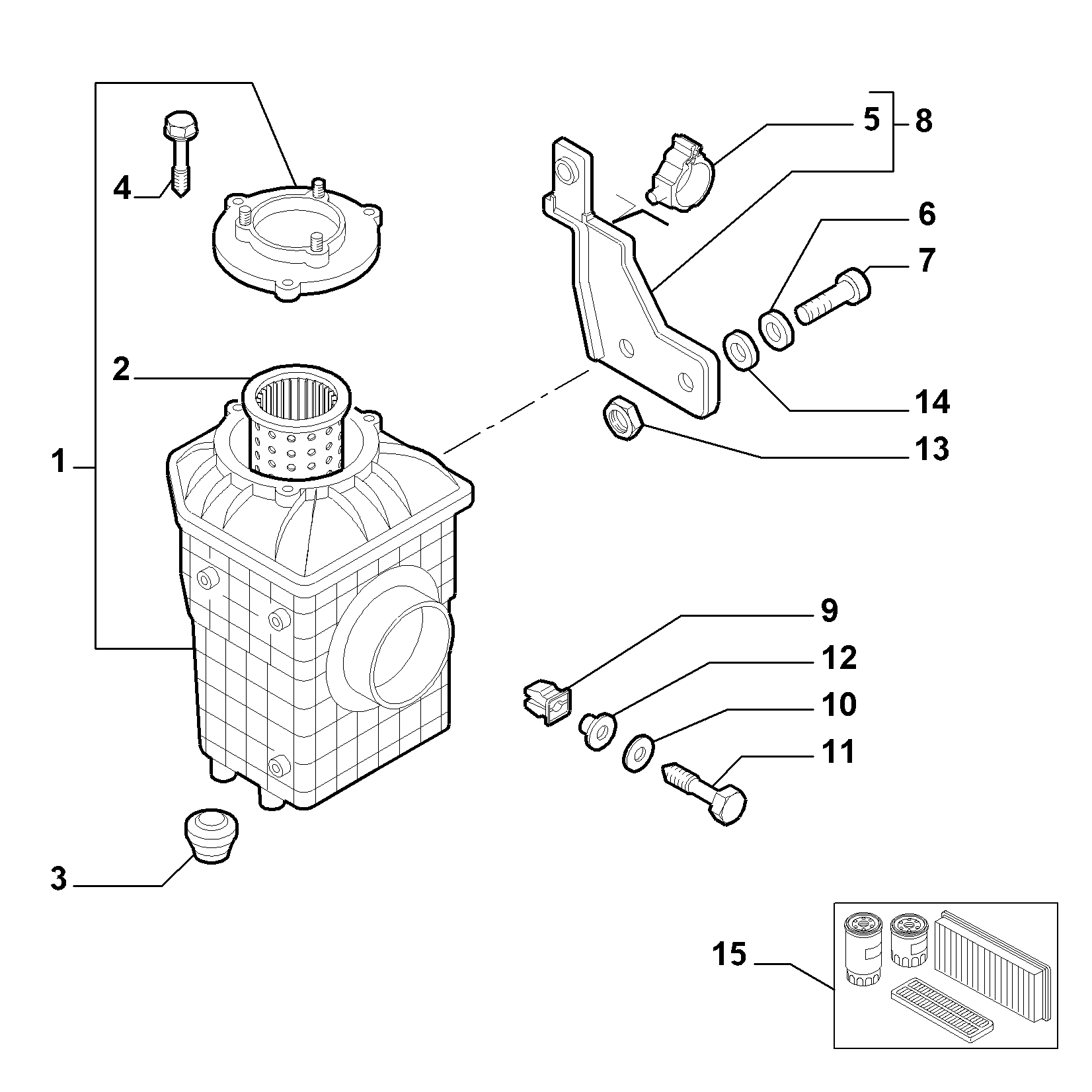 TOFAS 7786626 - Gaisa filtrs adetalas.lv