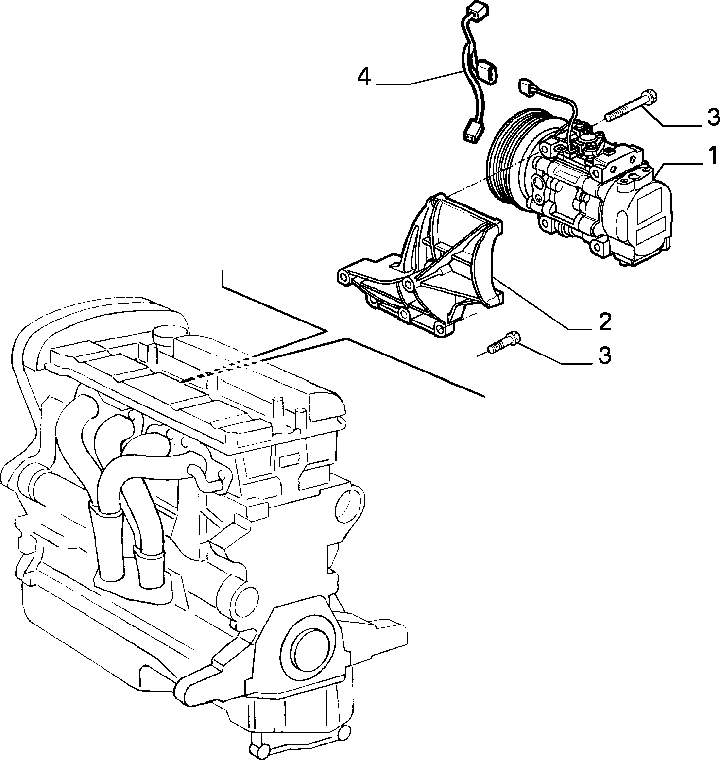 OM 60620312 - Kompresors, Gaisa kond. sistēma adetalas.lv