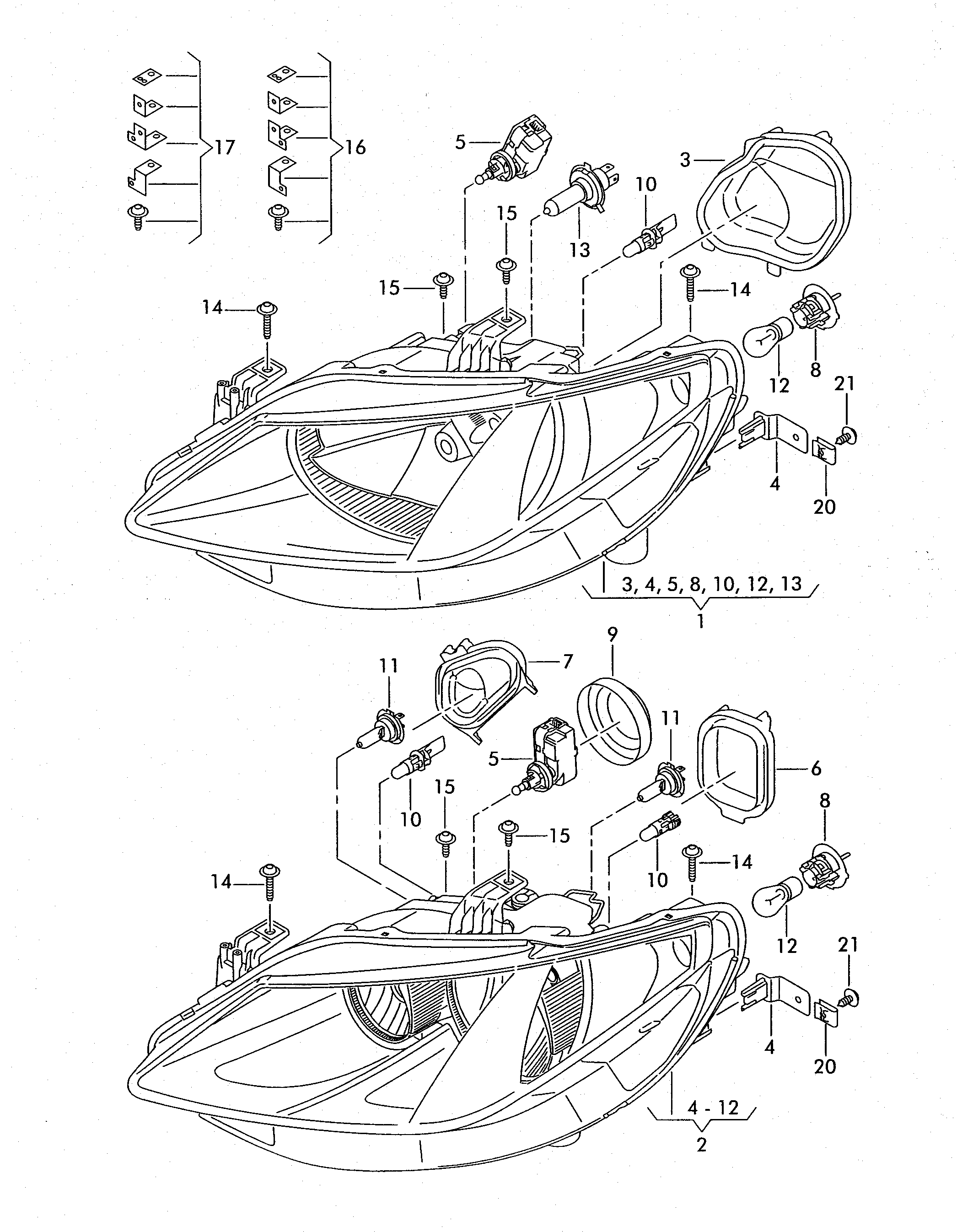 VAG N 017 76 37 - Kvēlspuldze, Miglas lukturis adetalas.lv