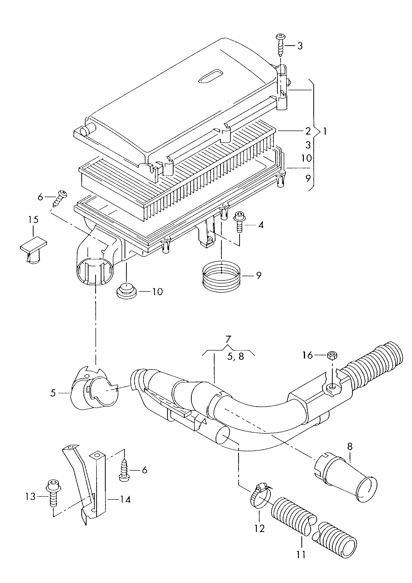 Seat 6K0129620C - Gaisa filtrs adetalas.lv