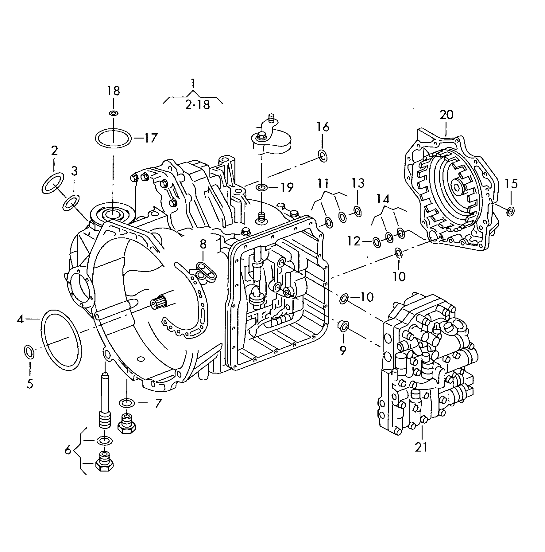 VAG 001409069 - Blīve, Eļļas sūknis adetalas.lv