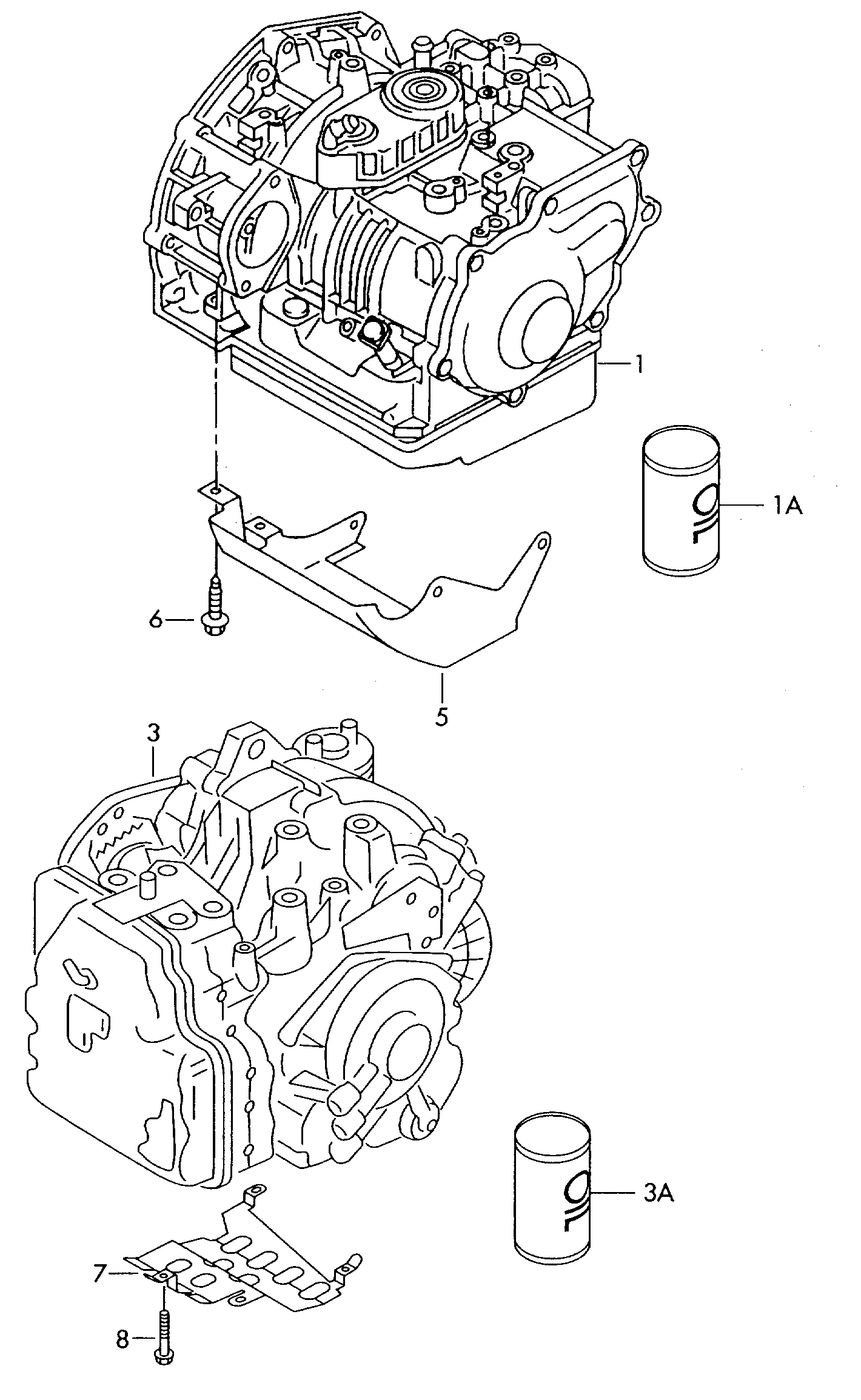 VAG G  052162A6 - Automātiskās pārnesumkārbas eļļa adetalas.lv