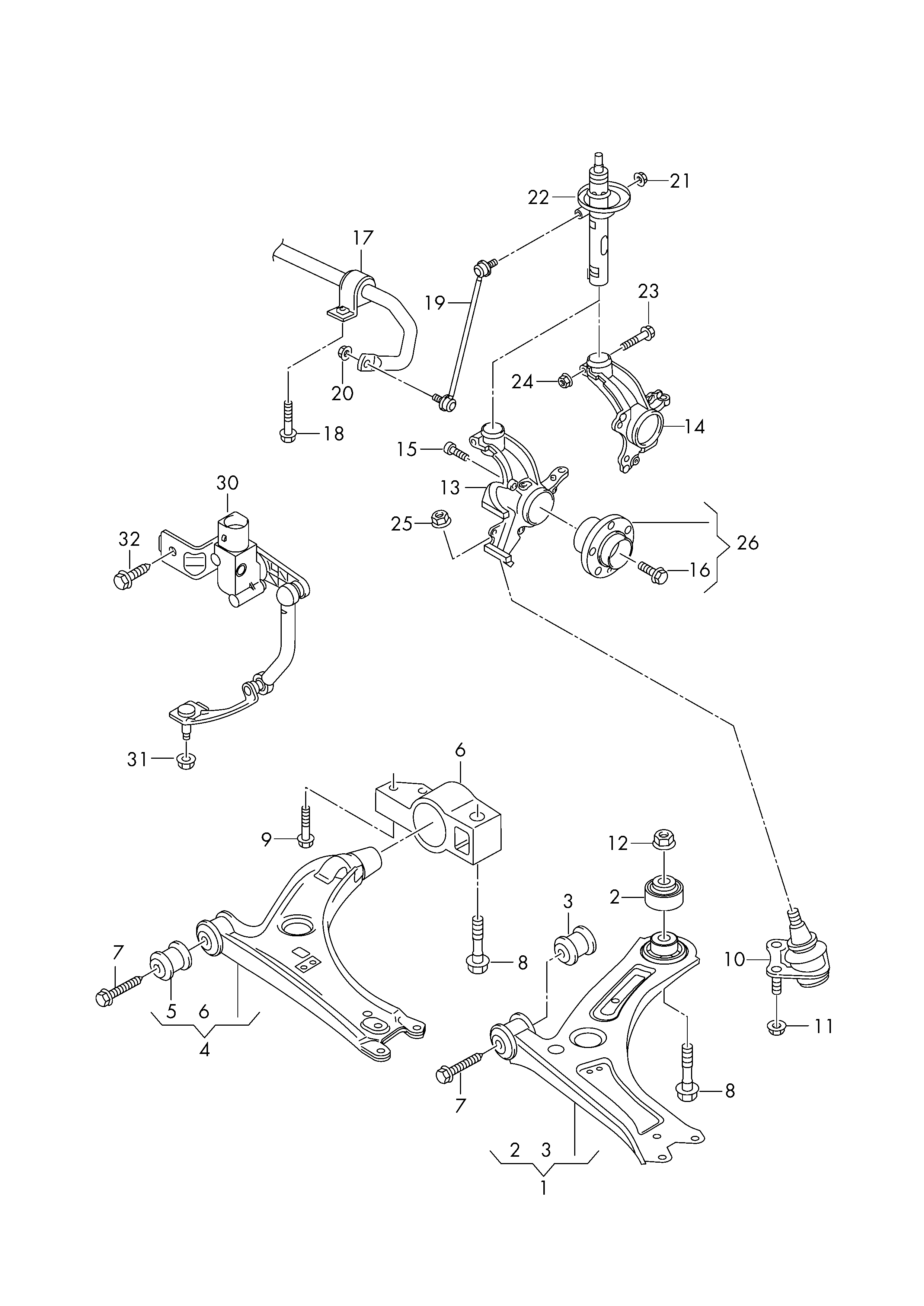 VAG 1T0 498 621 - Riteņa rumbas gultņa komplekts adetalas.lv