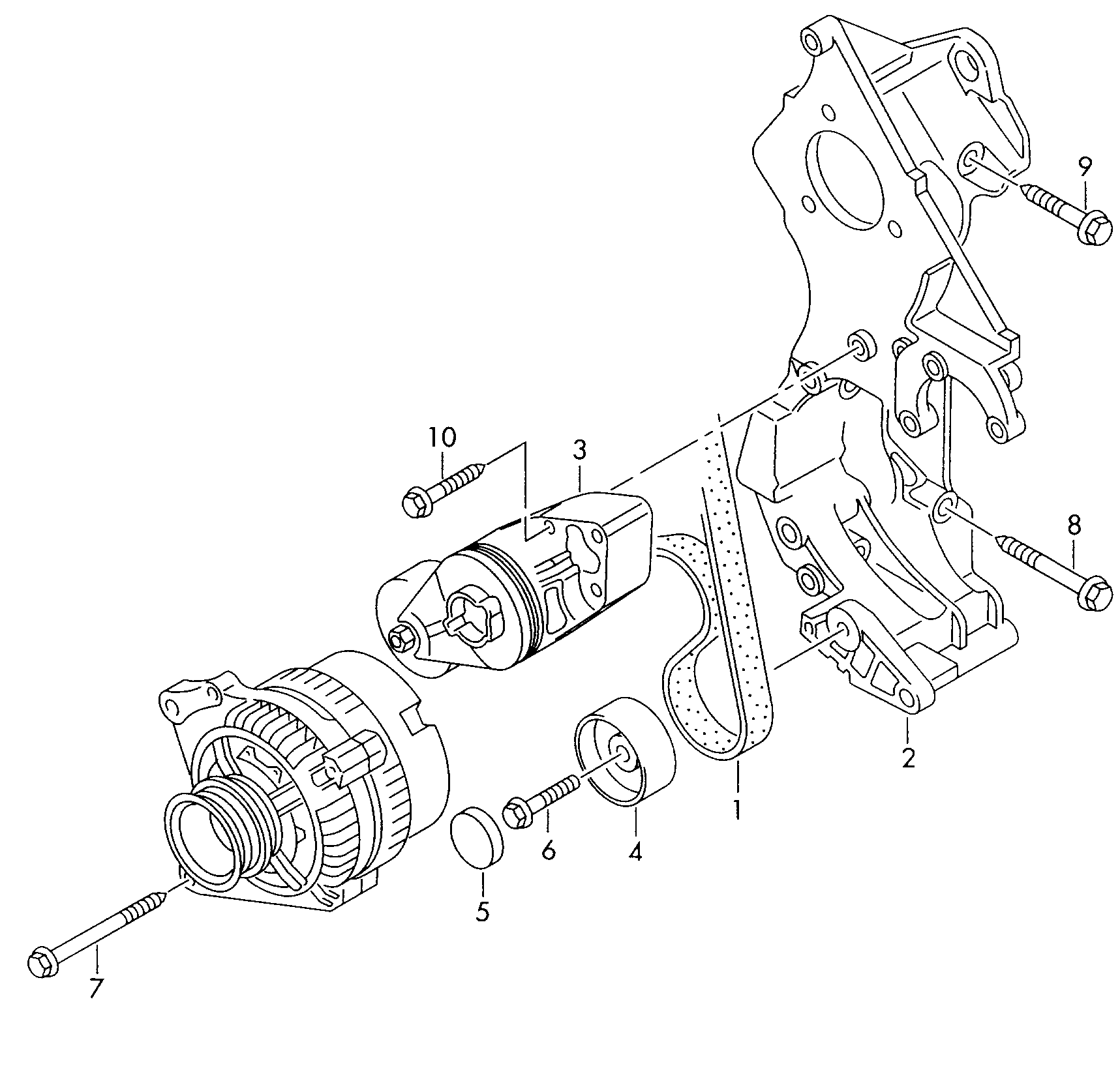 Skoda 038 145 276 - Ķīļrievu siksnu komplekts adetalas.lv