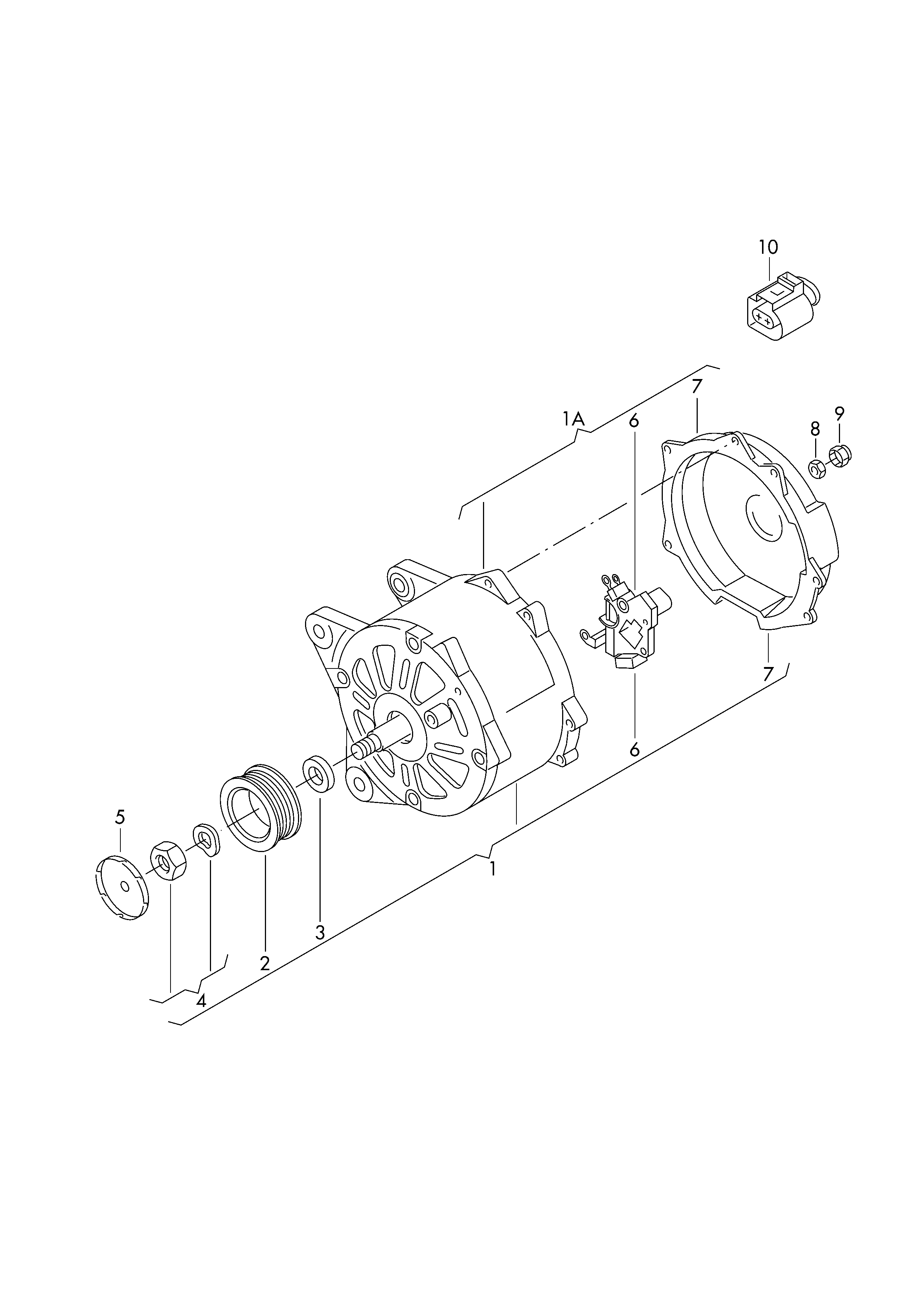 Seat 06F 903 023 E - Ģenerators adetalas.lv