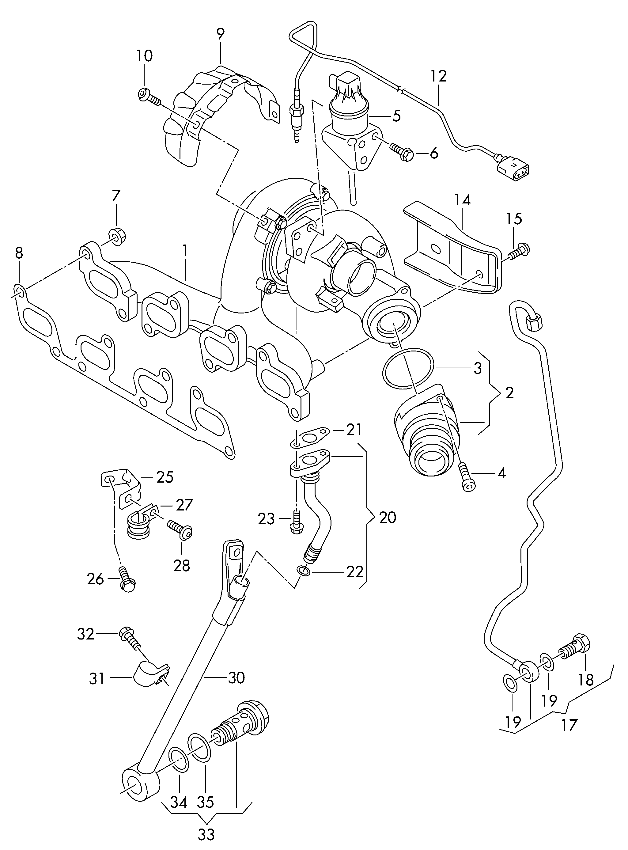 VAG 03L253010F - Kompresors, Turbopūte adetalas.lv